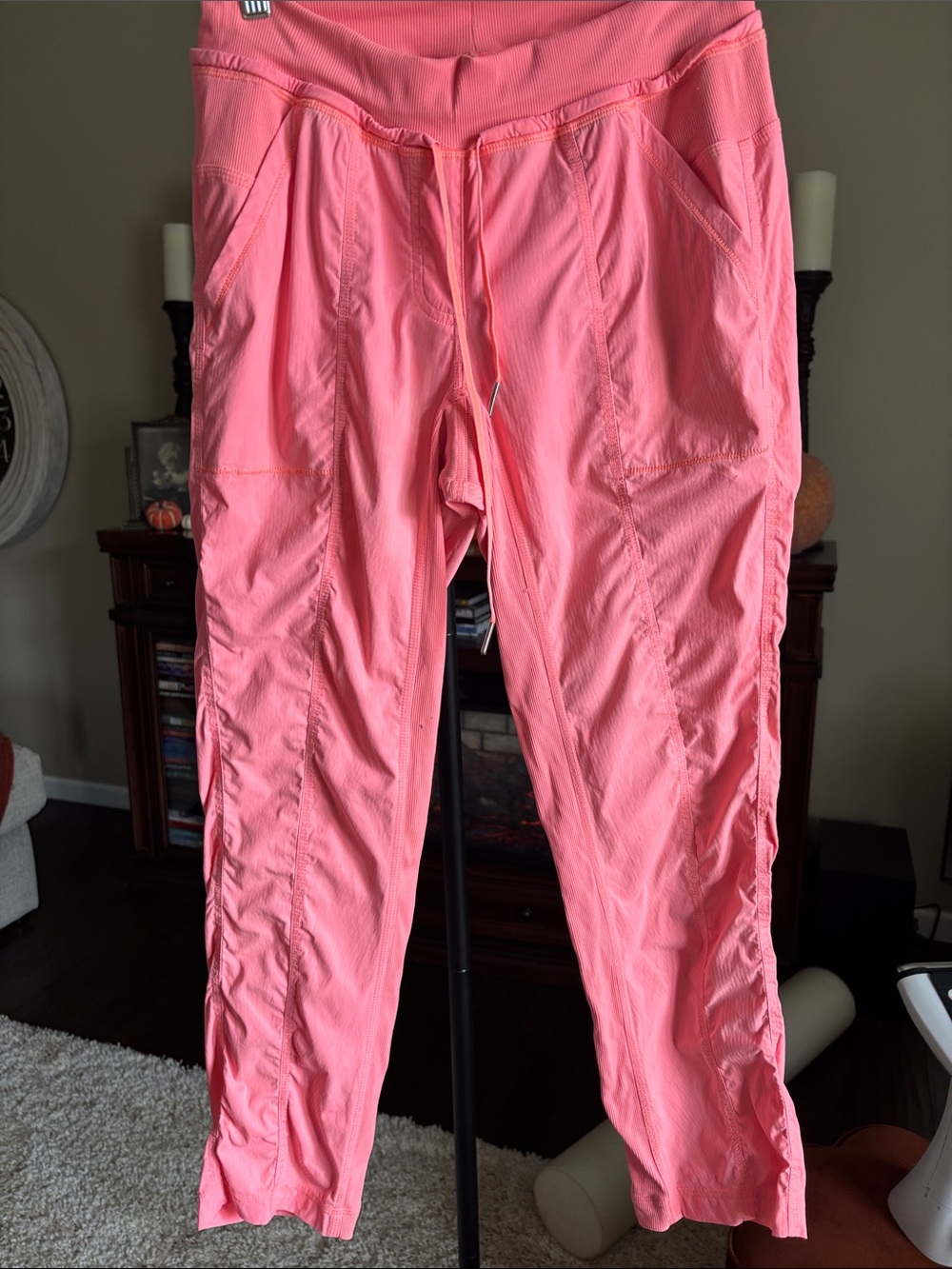 lululemon athletica Coral Pink Track Jogger Pants